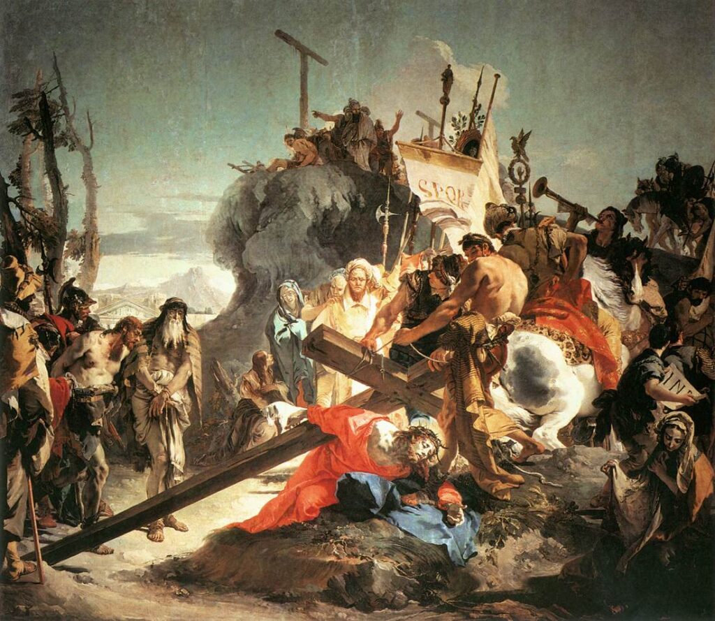 5. PP - Giovanni_Battista_Tiepolo-Christ_Carrying_the_Cross